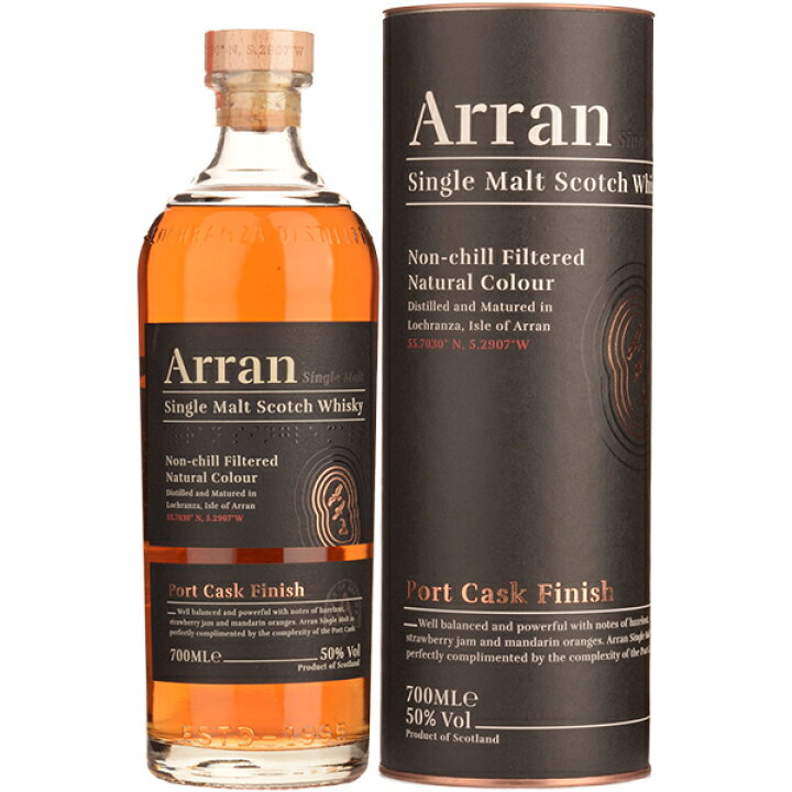 楽天市場】アラン ポートカスク フィニッシュ 700ml 50度 (Arran 