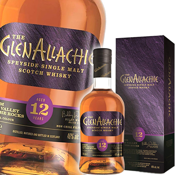 安いそれに目立つグレンアラヒー 12年 46度 GlenAllachie 700ml Old 箱入 並行 The シングルモルト 12 ウイスキー  Year スペイサイド スコッチ 洋酒 ウイスキー