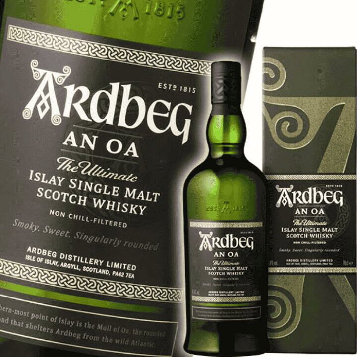 楽天市場】アードベッグ アン オー 46.6度 700ml 並行 Ardbeg An Oa 