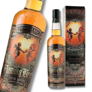 RpX{bNX tC~On[g 2022 ufbgXRb`ECXL[ 700ml 48.9x Compass Box Flaming Heart 2022@t@Mtg@v[g
