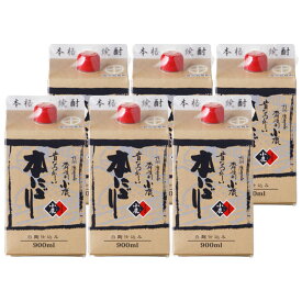小鹿本にごり 25度 パック 900ml × 6本セット 芋焼酎 ※北海道・東北地区は、別途送料1000円が発生します。