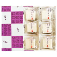 九面屋　あんなしかるかん　6個入 メーカー直送／代引・同梱不可送料無料 お中元　内祝い お歳暮　※北海…