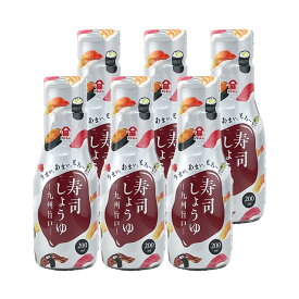 フジジン 寿司醤油 200ml × 6本 セット 富士甚醤油