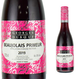 ジョルジュ・デュブッフ ボージョレヌーボー 2019 375mlハーフボトル赤 ヴァン・ド・プリムール　Vin de Primeur Beaujolais Nouveau