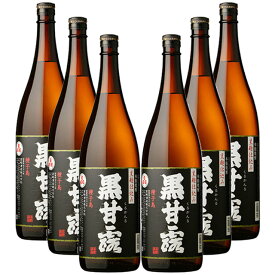 黒甘露 25度 1800ml×6本 芋焼酎 種子島 高崎酒造