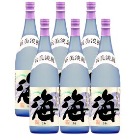 限定品 海 25度 1800ml ×6本 セット　※北海道・東北地区は、別途送料1000円が発生します。