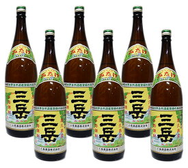 【期間限定値下げ中】「世界自然遺産」屋久島で造られる芋焼酎　三岳 25度 1800ml×6本セット