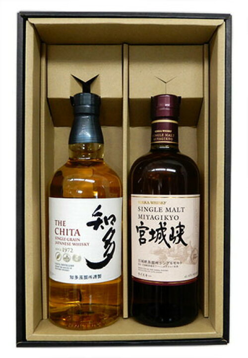 楽天市場】国産ウイスキー 飲み比べ 知多43度グレーンウイスキー  
