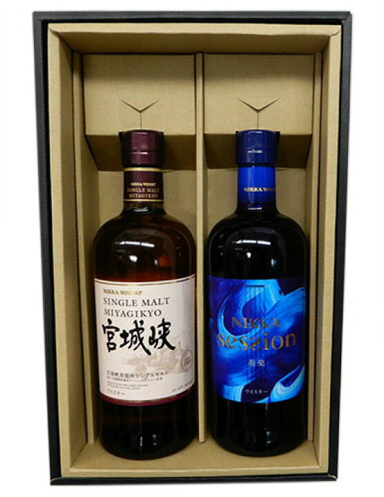 楽天市場】国産ウイスキー飲み比べ2本セット シングルモルト宮城峡 