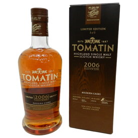 トマーティン2006　15年　ポーチュギース・コレクション　マデイラカスク　46度 700ml　ポルトガルワイン　ウイスキー
