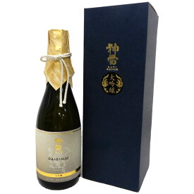 【広島の隠れた名酒】　神雷　大吟醸　720ml　三輪酒造　凛とした気品と鮮やかなキレ。神石（じんせき）高原の育む透明感