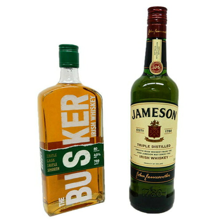 楽天市場】アイリッシュウイスキー飲み比べ2本セット バスカー 