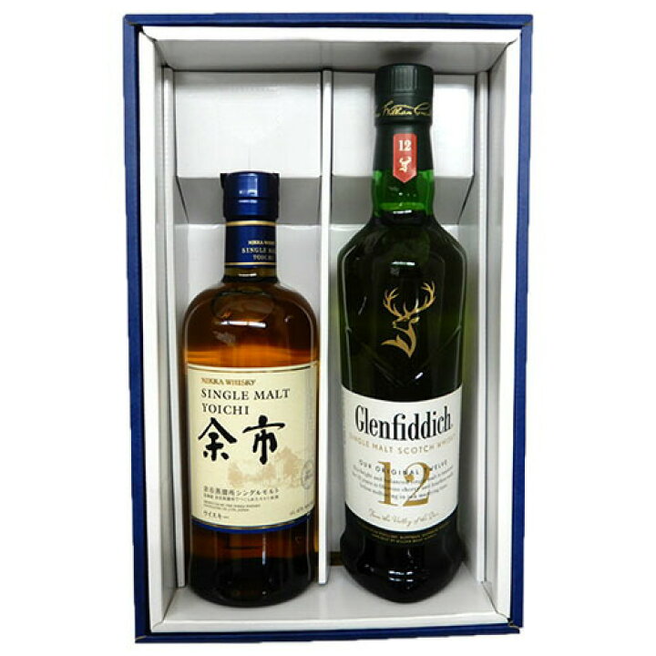 楽天市場】高級ウイスキー 700ml×2本セット シングルモルト余市45度 