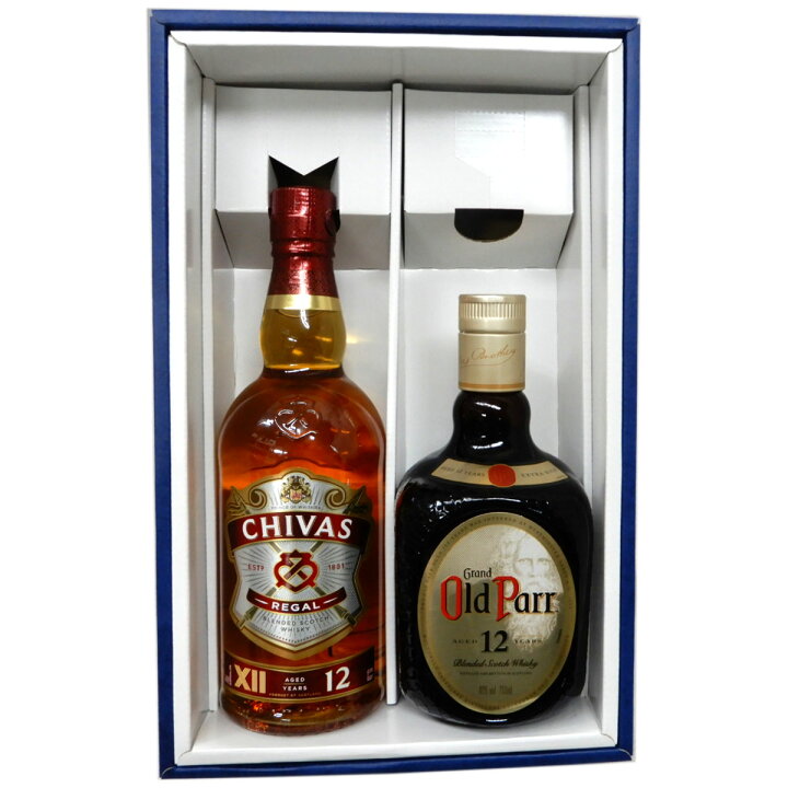 楽天市場】飲み比べ12年ウイスキー2本セット シーバスリーガル12年 40 
