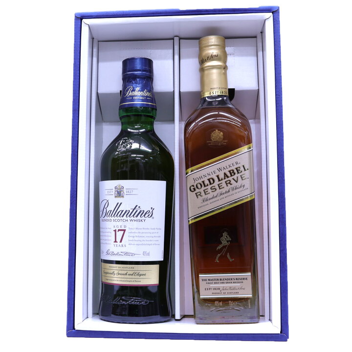 楽天市場】高級ウイスキー2本セット バランタイン17年 40度700ml  