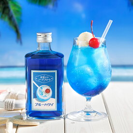 夜更けのソーダフロートブルーハワイ500ml 7度 リキュール カクテル フルーツ 果実