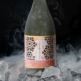 凍って届くお酒日本酒 もし君がこのまま起きなかったらどうしよう 甘口凍結酒 純米大吟醸 精米歩合40％ 700ml 14度高知県 菊水酒造 凍眠生酒 冷凍保管【冷凍便にて発送】