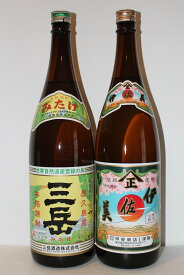 いも焼酎 伊佐美 三岳 1800ml×2本セット