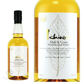 【白ラベル】イチローズモルト モルト&グレーン ホワイトラベル 46度 700ml Ichiro's Malt Malt & Grain White Label