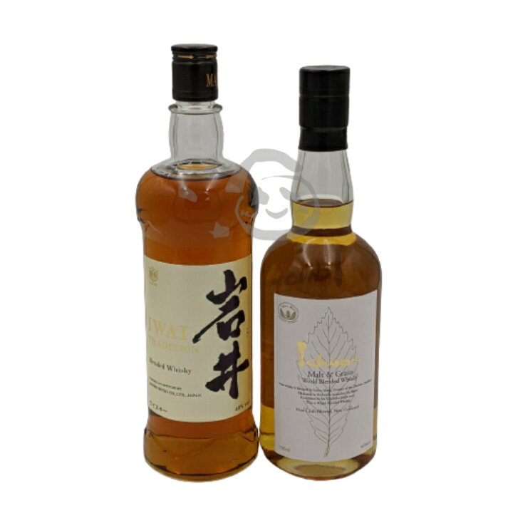 楽天市場】【 送料無料 】 地ウイスキー 飲み比べ2本セット酒 ギフト  