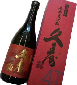 宮崎本店　本格麦焼酎　久寿（くす）　720ml　41度　宮の雪