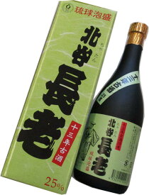 泡盛　北谷長老　13年古酒　720ml　25度