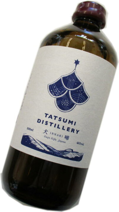 楽天市場】辰巳蒸留所 アルケミエ ジン 犬啼 45度 500ml : リカー 