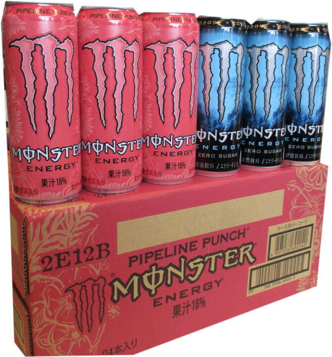 楽天市場】モンスターエナジードリンク パイプラインパンチ（ピンク 