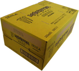 アサヒ モンスターTHE　DOCTORザドクター MONSTER KHAOS355ml缶×24本・1ケース（黄色缶）エナジードリンク