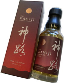伊勢萬　神路（KAMIJI）ピュアモルトウイスキー　43度　200ml