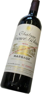 昭和54年の誕生年ワイン　1979年　シャトー・プリューレ・リシーヌ　箱入りギフトラッピング　[1979]　Chateau Prieure Lichine マルゴー格付け4級
