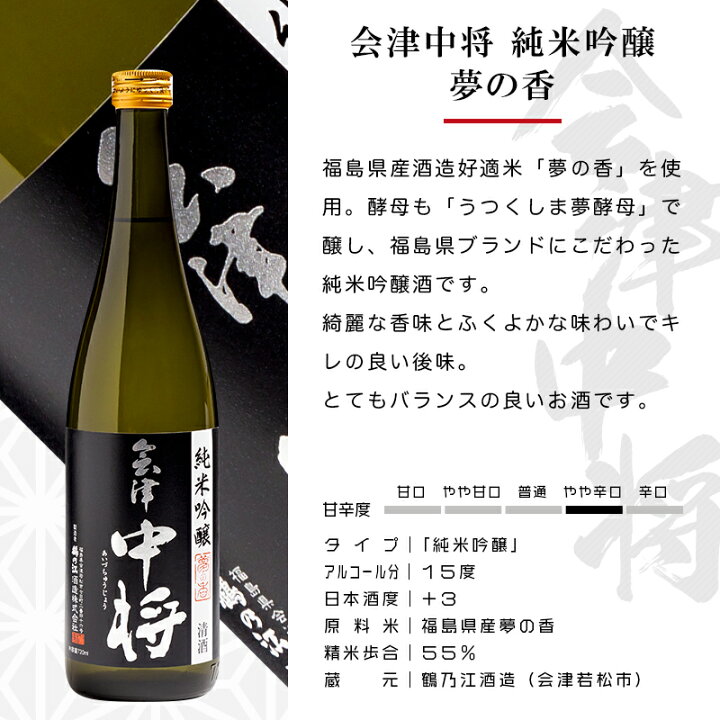 楽天市場】日本酒 今月の限定 福島の地酒 飲み比べ 720ml×6本セット 福島 地酒 あぶくま 会津中将 生粋左馬 おだやか からはし 三春 お酒 宅飲み  飲み会 お土産 プレゼント 誕生日 記念日 父の日 母の日 ふくしまプライド : 酒の櫻家楽天市場店