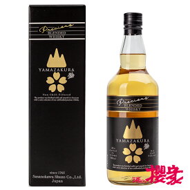 ウイスキー YAMAZAKURA プレシャス 46° 700ml 笹の川 山桜 笹の川酒造 ふくしまプライド