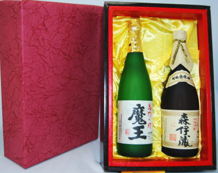 楽天市場】【通常便 送料無料】魔王＆森伊蔵 720ml 2本セット【ギフト 