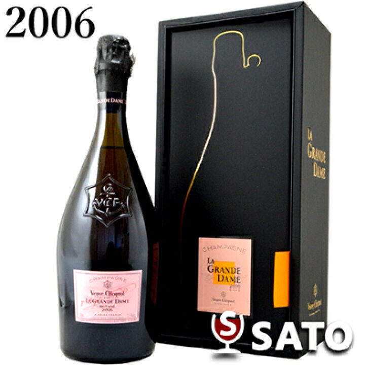 楽天市場】*ヴーヴ・クリコ ラ・グランダム 2006正規品 箱付 泡ロゼ 