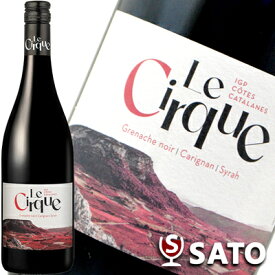 ル・シルク　ルージュ ヴァン・ド・ベイ・デ・コート・カタラン　赤　750mlLe Cirque Carignan Mourvedre Syrah