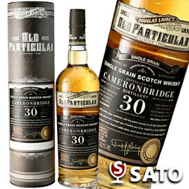 ダグラスレイン　オールドパティキュラー　キャメロンブリッジ　1992　30年　48.2度　700ml　専用箱入り　シングルグレーンスコッチウイスキー