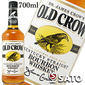 オールドクロウ　40度　700ml　バーボンウイスキー　アメリカ　OLD CROW BOURBON WHISKEY