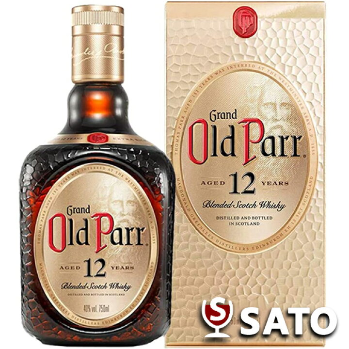 楽天市場】オールドパー 12年 40度 750ml 【商品のデザインは変更され 