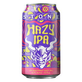 【クール便限定】ストーン ヘイジーIPA 6.7% 355ml アメリカ カリフォルニア州 クラフトビール おすすめビール BBQ アウトドア キャンプ 珍しい 美味しい 宅のみ 選んで 飲み比べ 酒のたなか 賞味期限：2026年月日