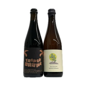 【クール限定:飲み比べセット】 アザーハーフ Triple Drupe 500ml×1本 ハドソンバレー Blossom 500ml×1本アメリカ ニューヨーク クラフトビール 地ビール 飲み比べ セット 美味しい 輸入ビール 珍しいビール 酒のたなか