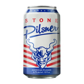 【クール便限定】ストーン ピルスナー 4.7% 355ml アメリカ カリフォルニア州 クラフトビール おすすめビール BBQ アウトドア キャンプ 珍しい 美味しい 宅のみ 選んで 飲み比べ 酒のたなか 賞味期限：2026年月日