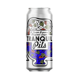 【クール便限定】フォームブリュワーズ トランクイル ピルス ラガー 5% 473ml×1本 アメリカ バーモント州 クラフトビール 地ビール おしゃれ缶 選んで飲み比べ セット 珍しい 輸入ビール 酒のたなか 賞味期限：2026年月日