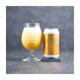 【クール限定】うちゅうブルーイング ATOM PASSIONFRUIT スムージーサワー 5.5% 350ml×1本 山梨県 北杜 ギフト クラフトビール ビール 宇宙 酒のたなか 賞味期限：2026年6月10日