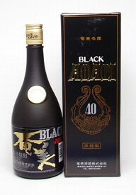 奄美酒類　黒糖焼酎40°ブラック奄美　720ml