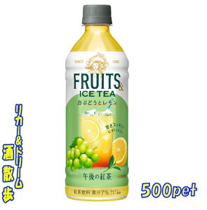 L@ߌ̍gFRUITSICETEA@Ԃǂƃ500mlybg@1P[X24{LrobW