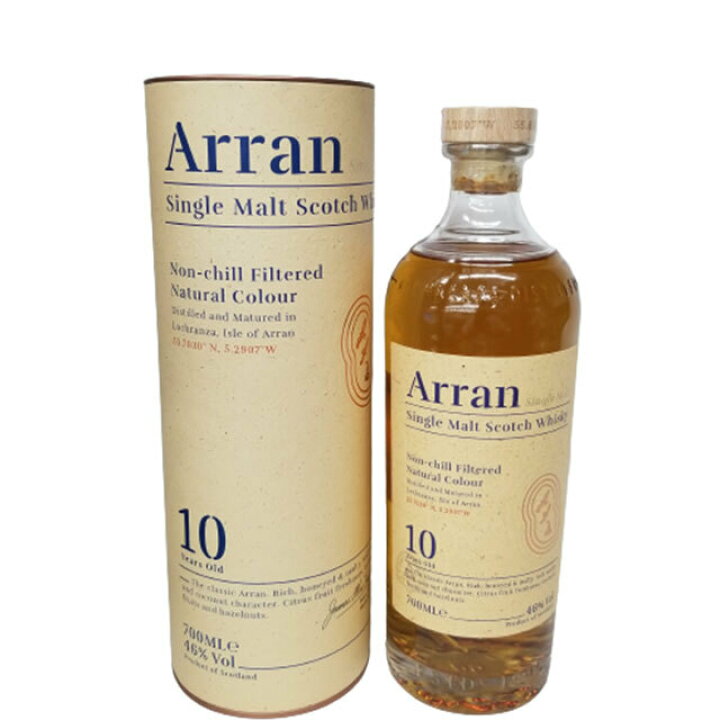 楽天市場】送料無料 希少 アランモルト 10年 700ml 1本 Arran Single 