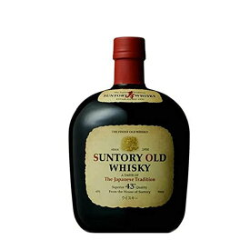 送料無料　サントリーウイスキー　オールド　アルコール43度　700ml　SUNTORY　1本　モルト　グレーン　ウイスキー