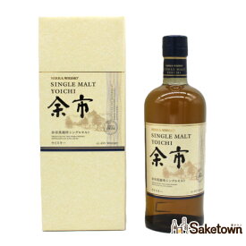 ニッカ ウイスキー シングルモルト 余市 45% 700ml 瓶 1本 ギフトボックス付き