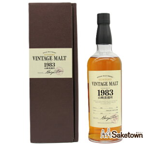 Tg[ Be[Wg R 1983 SUNTORY VINTAGE MALT VOg ECXL[ ̑ 1983]2005  56 700ml r 1{ t